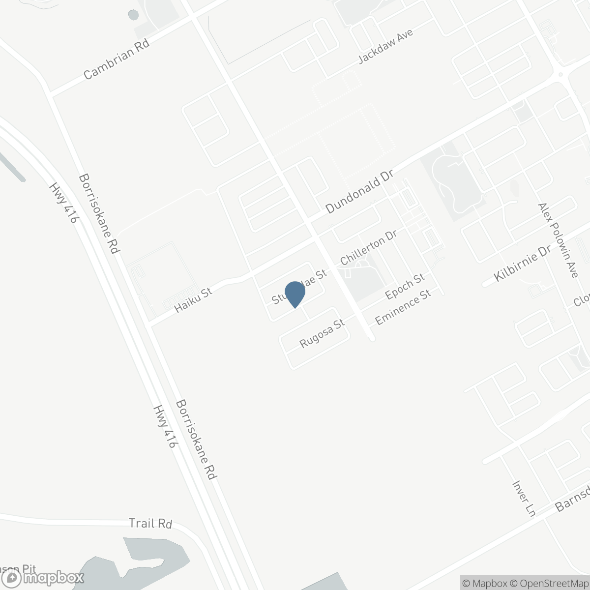 526 STURNIDAE STREET, Ottawa, Ontario K2J 6W9